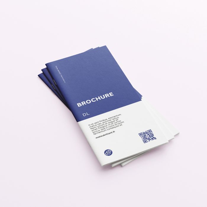 Brochures avec QR code